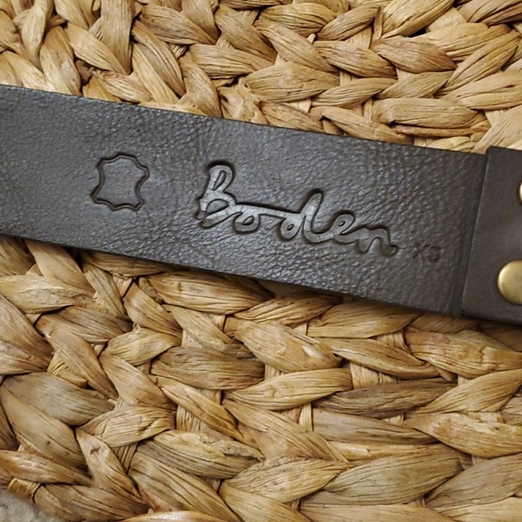 Boden Brown and Blue Leather Belts XS - Picture 5 of 6